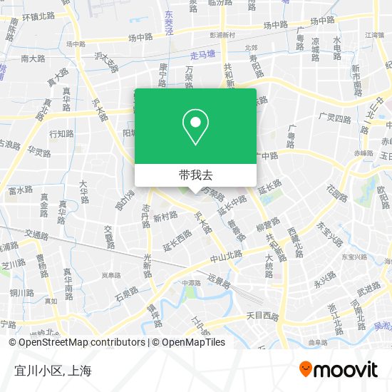 宜川小区地图