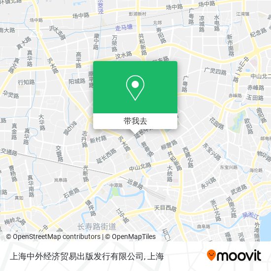 上海中外经济贸易出版发行有限公司地图