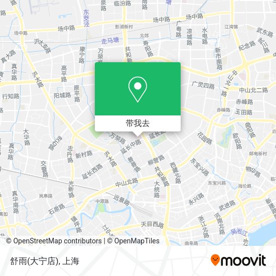 舒雨(大宁店)地图