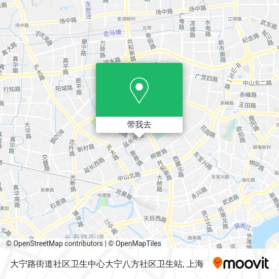 大宁路街道社区卫生中心大宁八方社区卫生站地图
