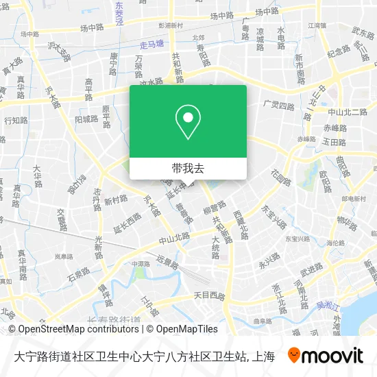 大宁路街道社区卫生中心大宁八方社区卫生站地图