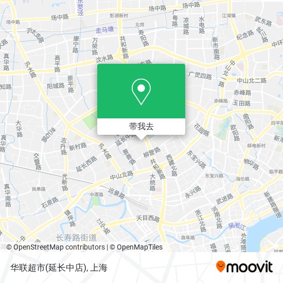 华联超市(延长中店)地图