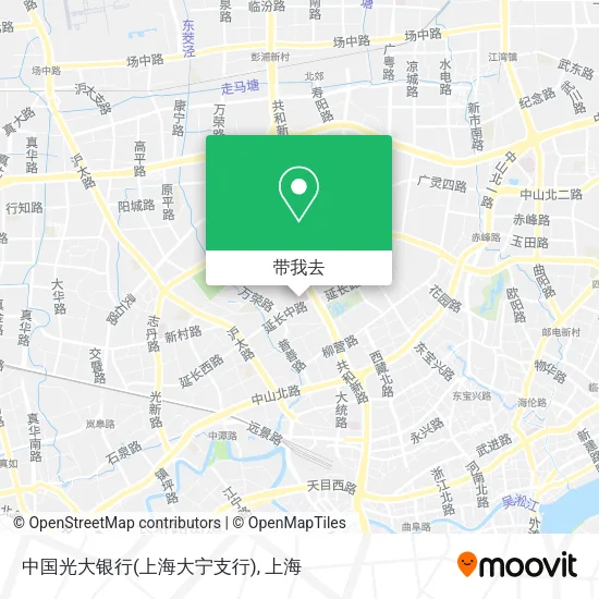 中国光大银行(上海大宁支行)地图