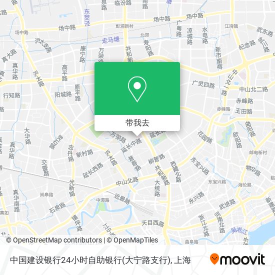 中国建设银行24小时自助银行(大宁路支行)地图