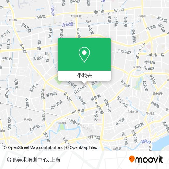 启鹏美术培训中心地图