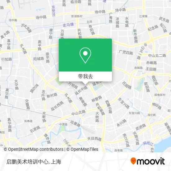 启鹏美术培训中心地图
