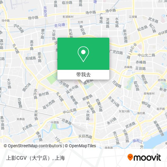 上影CGV（大宁店）地图