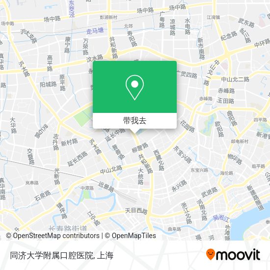 同济大学附属口腔医院地图