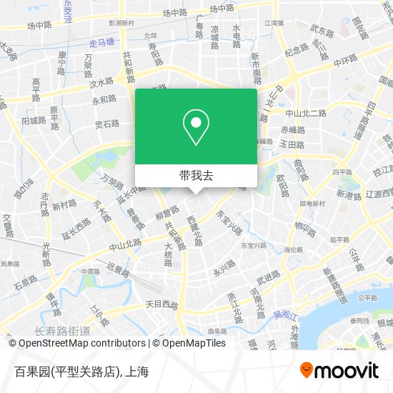 百果园(平型关路店)地图