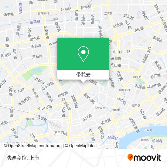 浩聚宾馆地图
