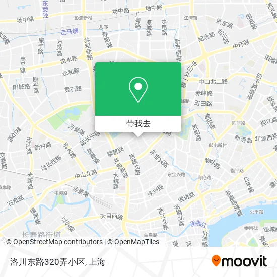 洛川东路320弄小区地图