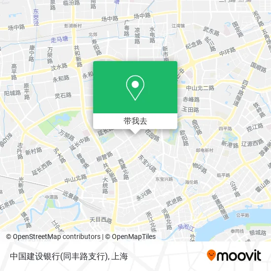 中国建设银行(同丰路支行)地图
