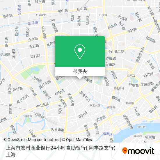 上海市农村商业银行24小时自助银行(-同丰路支行)地图