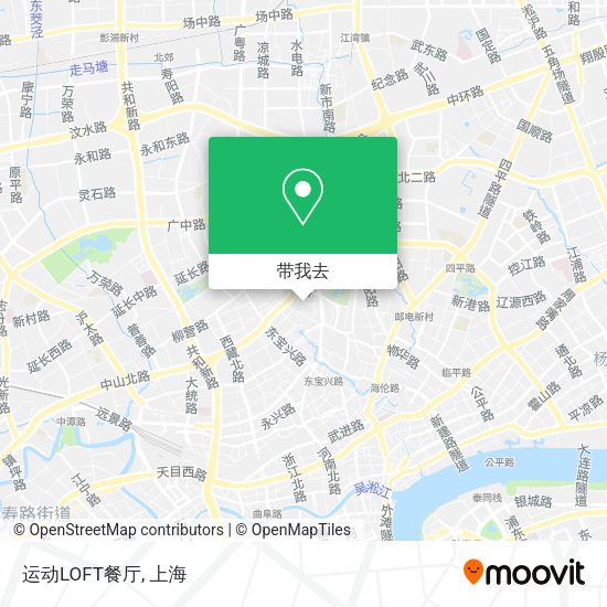 运动LOFT餐厅地图