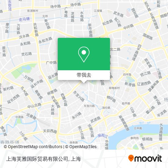 上海芙雅国际贸易有限公司地图