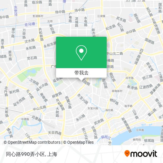 同心路990弄小区地图