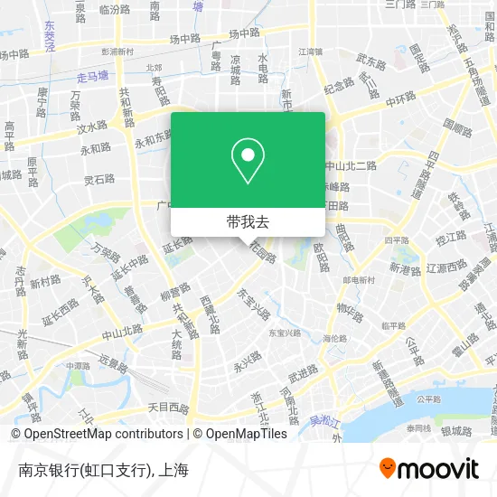 南京银行(虹口支行)地图