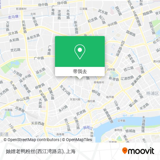 妯娌老鸭粉丝(西江湾路店)地图