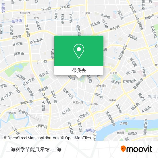 上海科学节能展示馆地图