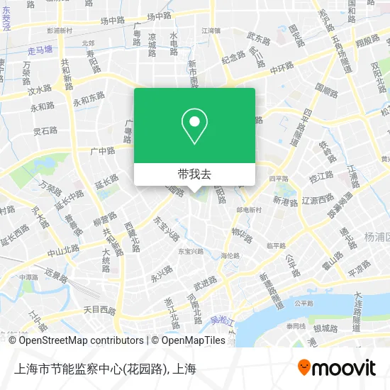上海市节能监察中心(花园路)地图