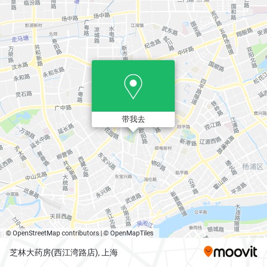 芝林大药房(西江湾路店)地图