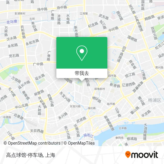 高点球馆-停车场地图