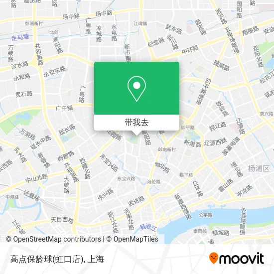 高点保龄球(虹口店)地图