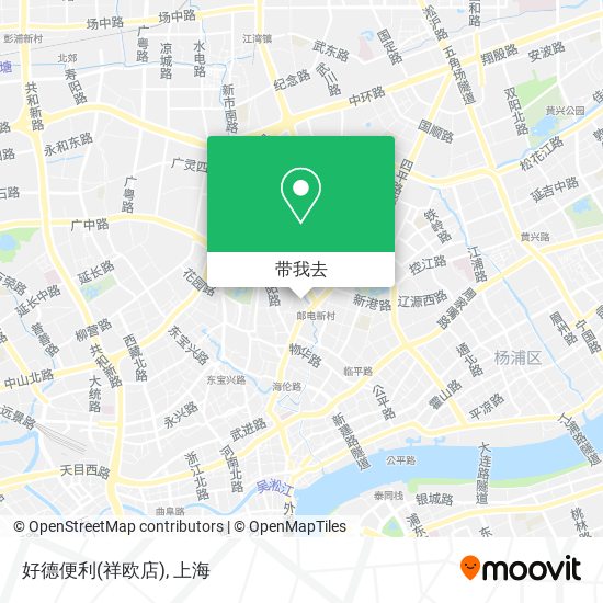 好德便利(祥欧店)地图