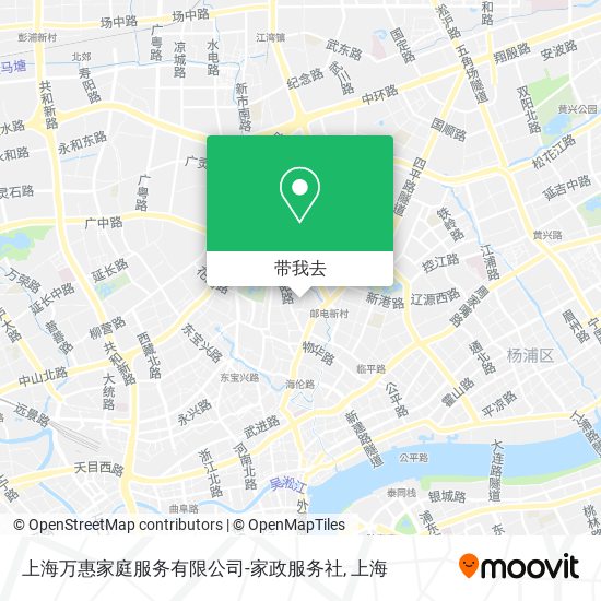 上海万惠家庭服务有限公司-家政服务社地图