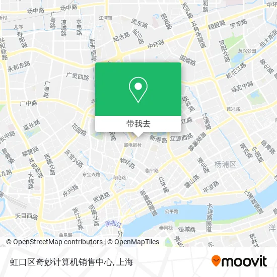 虹口区奇妙计算机销售中心地图