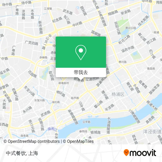 中式餐饮地图