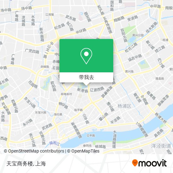 天宝商务楼地图