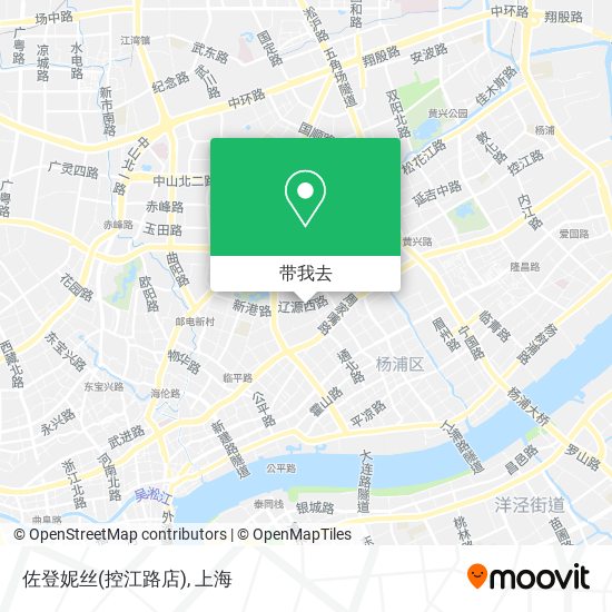 佐登妮丝(控江路店)地图