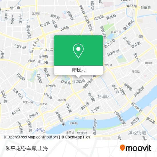 和平花苑-车库地图
