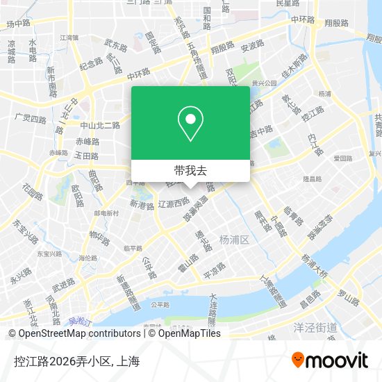控江路2026弄小区地图