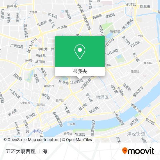 五环大厦西座地图