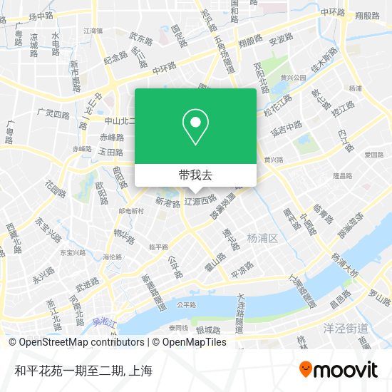 和平花苑一期至二期地图