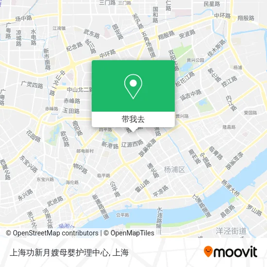 上海功新月嫂母婴护理中心地图