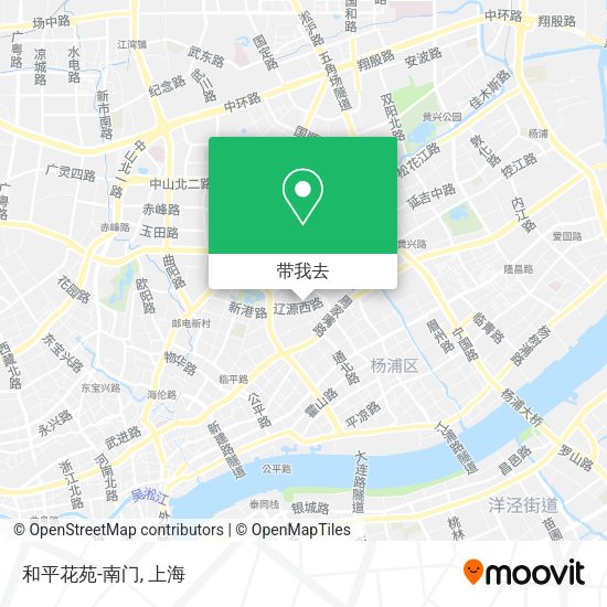 和平花苑-南门地图