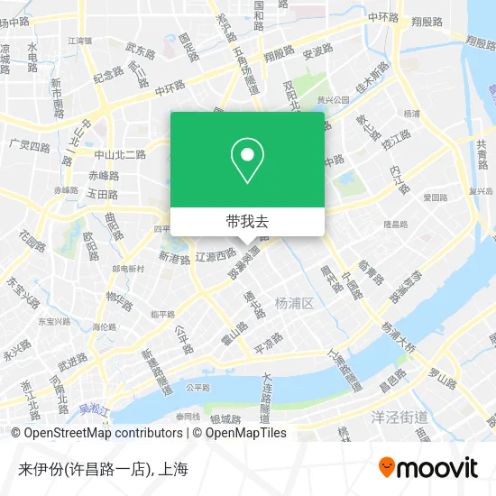 来伊份(许昌路一店)地图