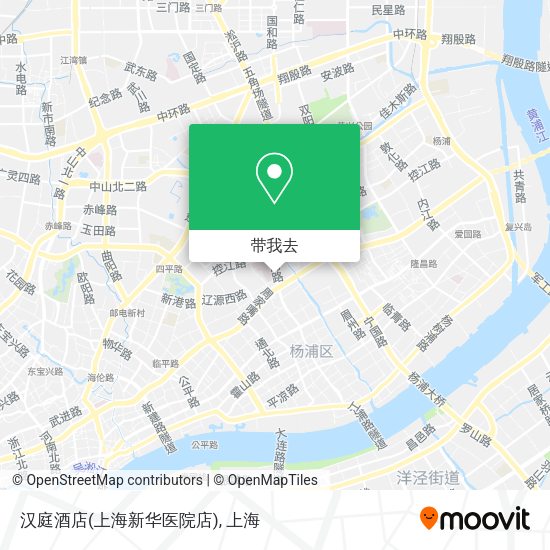 汉庭酒店(上海新华医院店)地图