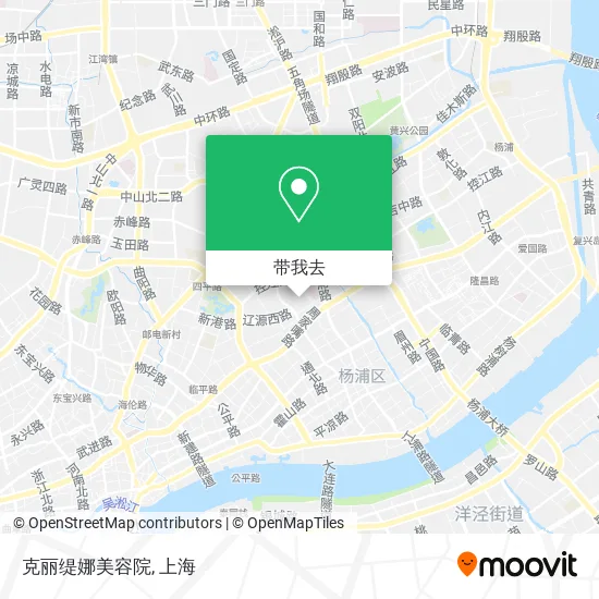 克丽缇娜美容院地图