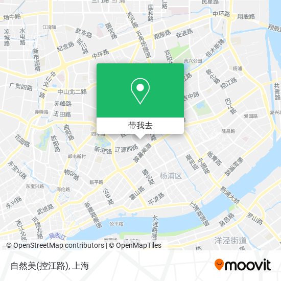 自然美(控江路)地图