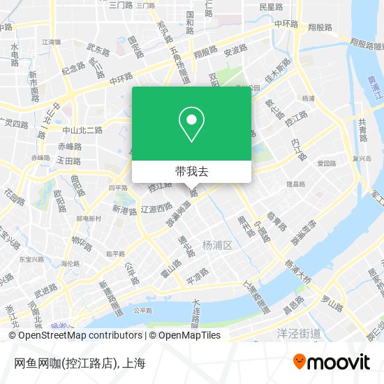 网鱼网咖(控江路店)地图