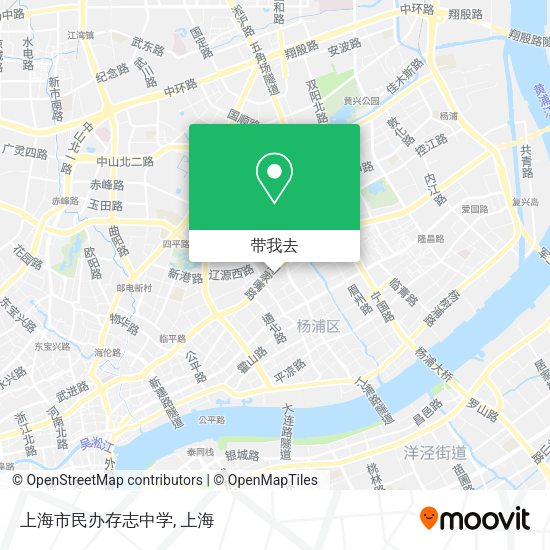 上海市民办存志中学地图