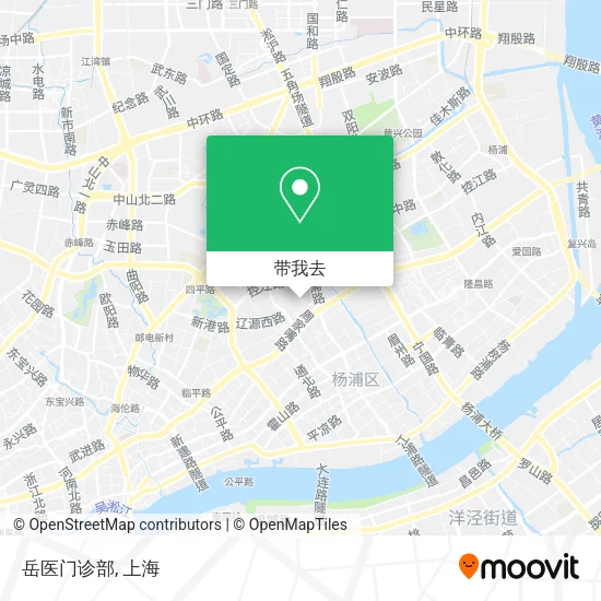 岳医门诊部地图