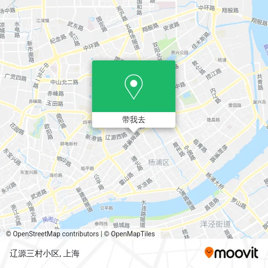辽源三村小区地图