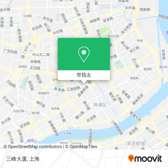 三峰大厦地图