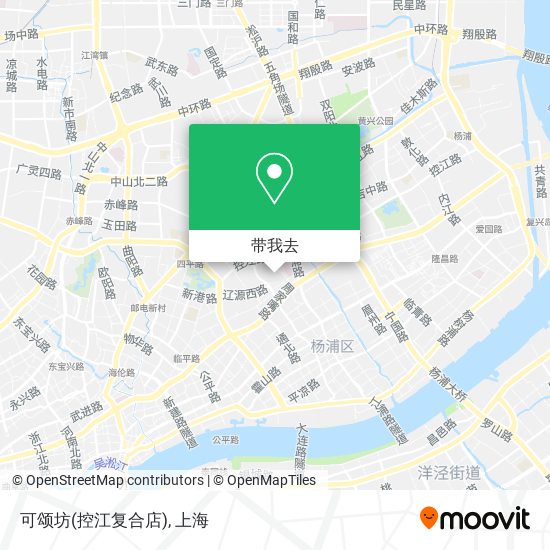 可颂坊(控江复合店)地图