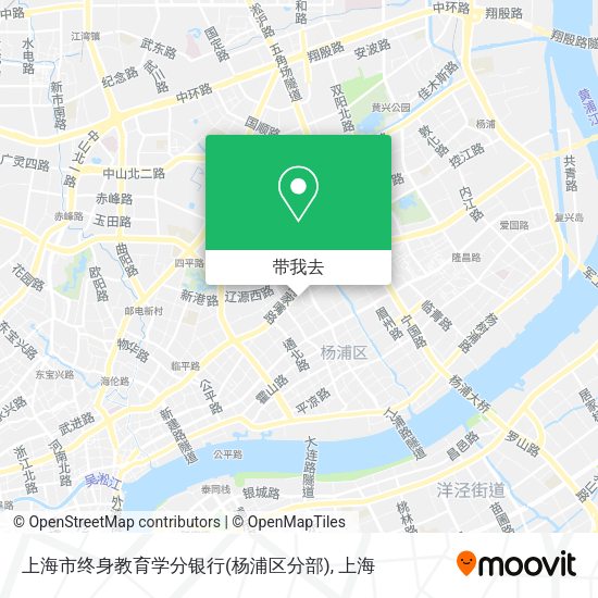 上海市终身教育学分银行(杨浦区分部)地图